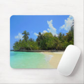 Blaues Meer Himmelswolken - Skandaludenvorlage Mousepad (Mit Mouse)