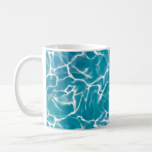 Blaues Meer Kaffeetasse (Links)