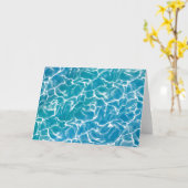 Blaues Meer Karte (Gelbe Blume)