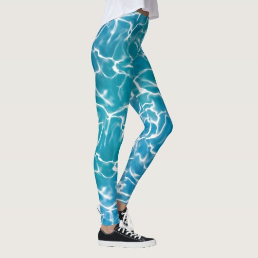 Blaues Meer* Leggings (Rechts)