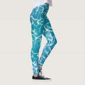 Blaues Meer Leggings (Rechts)