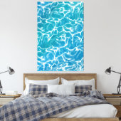 Blaues Meer Leinwanddruck (Insitu (Schlafzimmer))