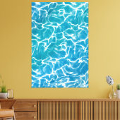 Blaues Meer Leinwanddruck (Insitu (Wohnzimmer))