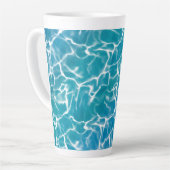 Blaues Meer Milchtasse (Linke Ecke)