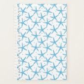 Blaues Meer Muster Planer (Vorderseite)