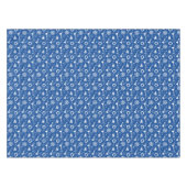 Blaues Meer Muster Tischdecke (Vorderseite (Horizontal))