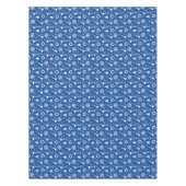 Blaues Meer Muster Tischdecke (Vorderseite)