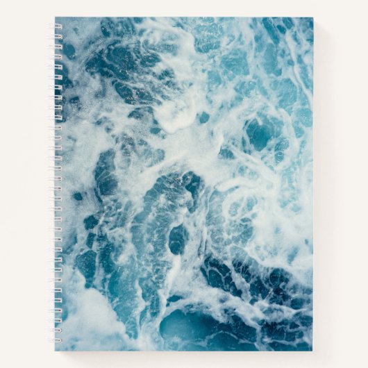 Blaues Meer Notizblock (Vorderseite)