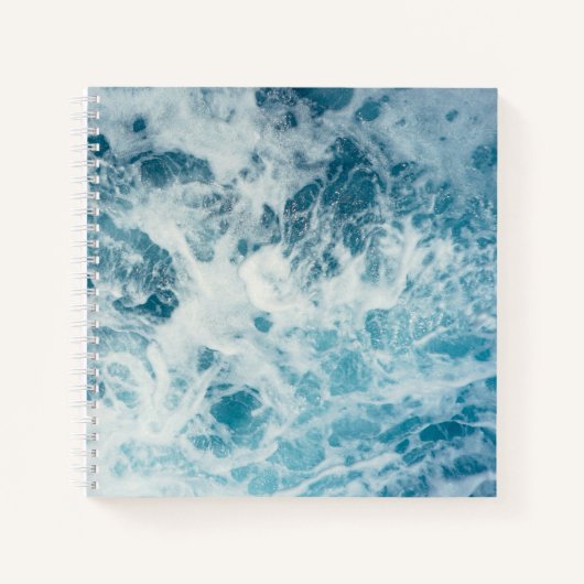 Blaues Meer Notizblock (Vorderseite)