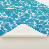 Blaues Meer* Sherpadecke (3/4)