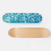 Blaues Meer* Skateboard (Horizontal)