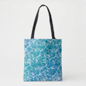 Blaues Meer Tasche (Vorderseite)