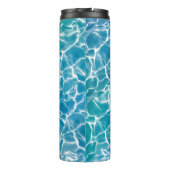 Blaues Meer* Thermosbecher (Rückseite)