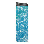 Blaues Meer* Thermosbecher (Nach rechts gedreht)