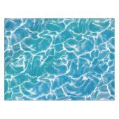 Blaues Meer* Tischdecke (Vorderseite (Horizontal))
