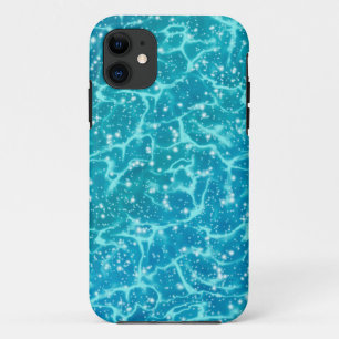 Blaues Meer Wasser mit Glitzern Case-Mate iPhone Hülle