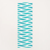 Blaues Meer Yogamatte (Vorderseite)