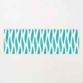 Blaues Meer Yogamatte (Vorderseite (Horizontal))