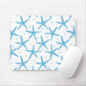 Blaues Meerwassermuster Mousepad (Mit Mouse)