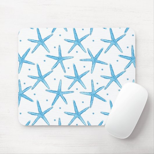 Blaues Meerwassermuster Mousepad (Mit Mouse)