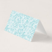 Blaues Metabolmuster (Rückseite)