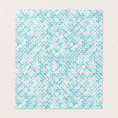 Blaues Metabolmuster (Außenseite Aufgefaltet)