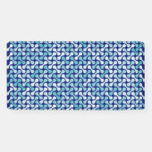 Blaues Metabolmuster Banner (Horizontal)