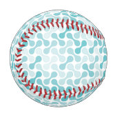 Blaues Metabolmuster Baseball (Vorderseite Links)