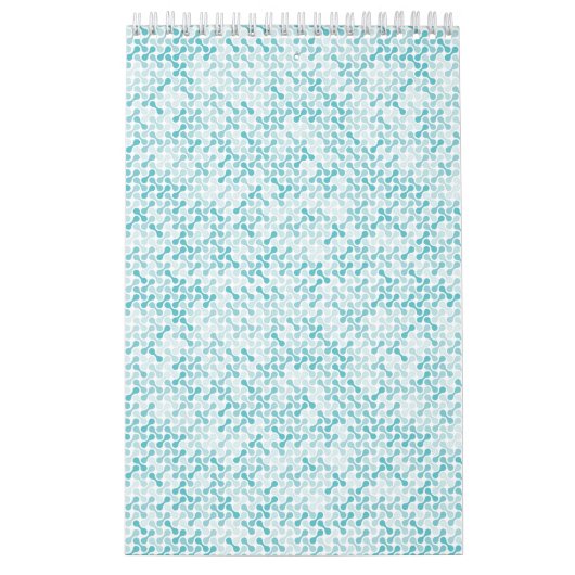 Blaues Metabolmuster Kalender (Titelbild)