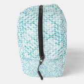 Blaues Metabolmuster Waschbeutel (Rechts)