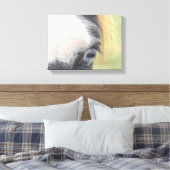 Blaues Mit Augen Pferd Leinwanddruck (Insitu (Schlafzimmer))