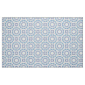 Blaues Mittelmeer Portugiesischer Azulejo Tile Pat Stoff (Fat Quarter (45,7 x 55,9 cm))