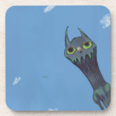 Blaues Monster Untersetzer (Vorderseite)