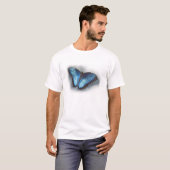 Blaues Morpho T-Shirt (Vorne ganz)