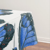 Blaues Morphon-Schmetterling-Muster Tischdecke (Beispiel)
