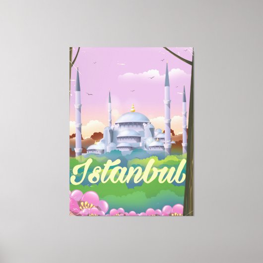 Blaues Moschee für Istanbul Leinwanddruck (Vorderseite)