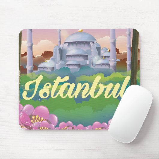 Blaues Moschee für Istanbul Mousepad (Mit Mouse)