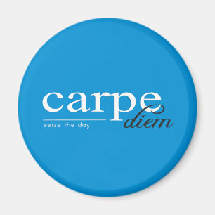 Blaues Motivierend Inspirationsangebot Magnet