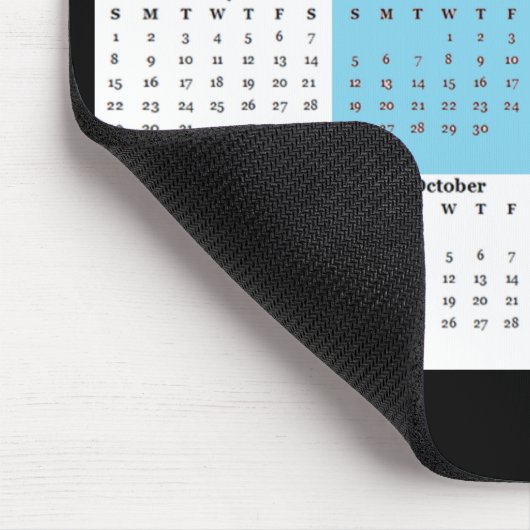 Blaues Mousepad 2011 (Ecke)