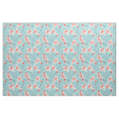 Blaues multi kleines Mustergewebe Flamingo-Sankt Stoff (Fat Quarter (45,7 x 55,9 cm))