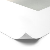 Blaues Multi-Sea-Glas Poster (Ecke)