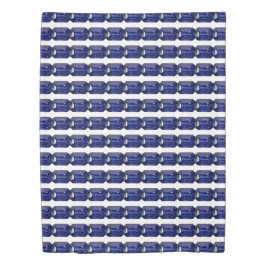 Blaues Muster