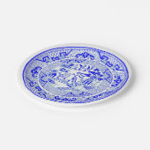 Blaues Muster [1912] Pappteller (Schrägansicht)