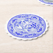 Blaues Muster [1912] Untersetzer (angewinkelt)