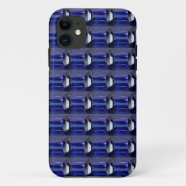 Blaues Muster Case-Mate iPhone Hülle