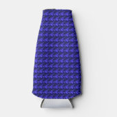 Blaues Muster Flaschenkühler (Vorderseite)