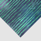 Blaues Muster für Marine und Aqua Seidenpapier (Ausschnitt)