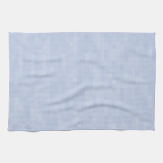 Blaues Muster - Geschirrtuch (Horizontal)