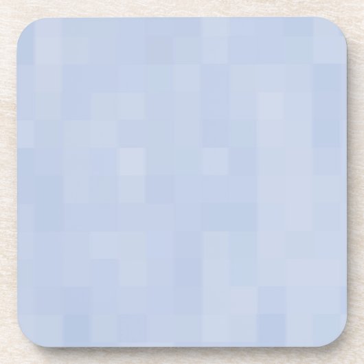 Blaues Muster - Getränkeuntersetzer (Vorderseite)