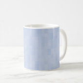 Blaues Muster - Kaffeetasse (VorderseiteRechts)